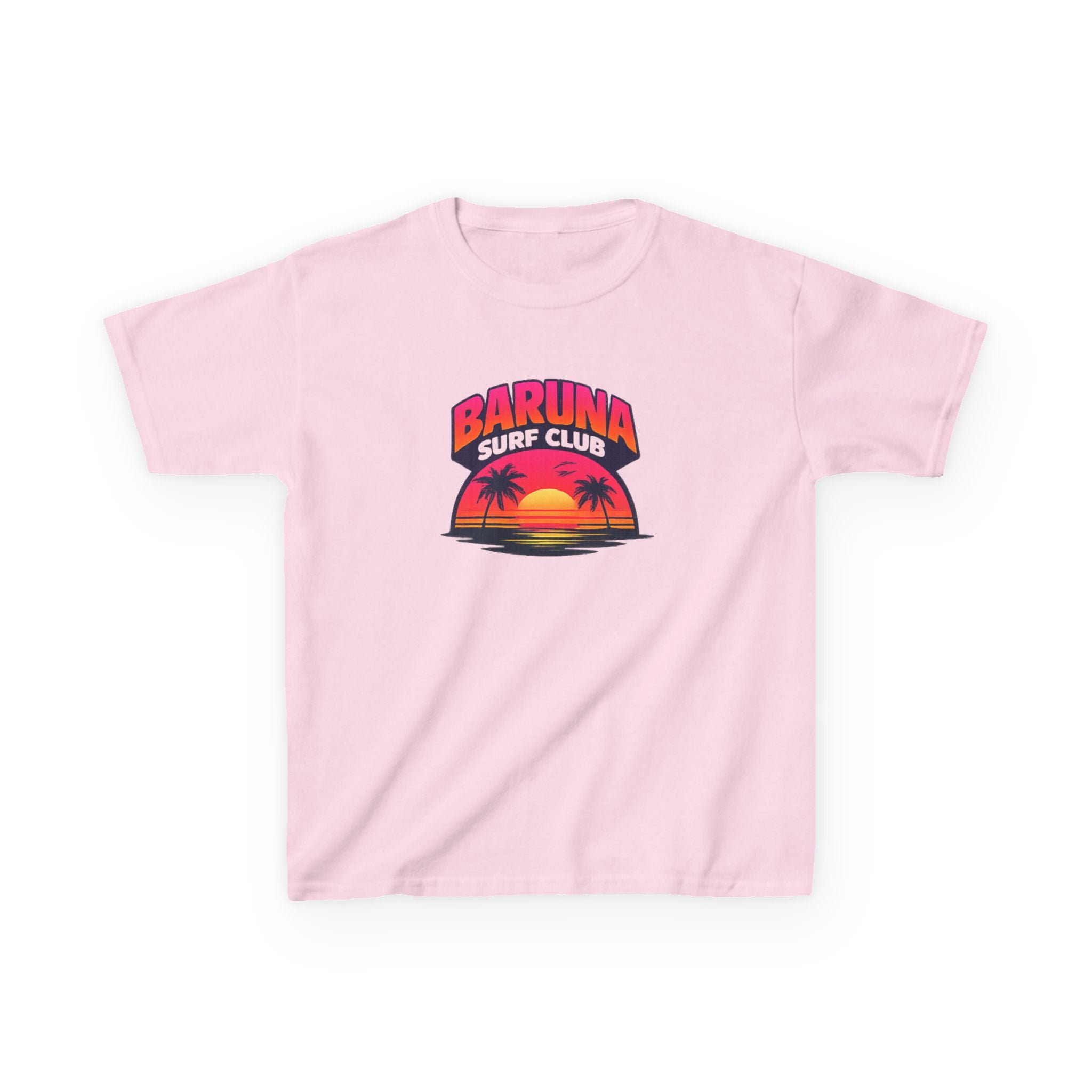 House of Baruna Kid's T'shirt — "Baruna Surf Club" Sunset Graphic Tee