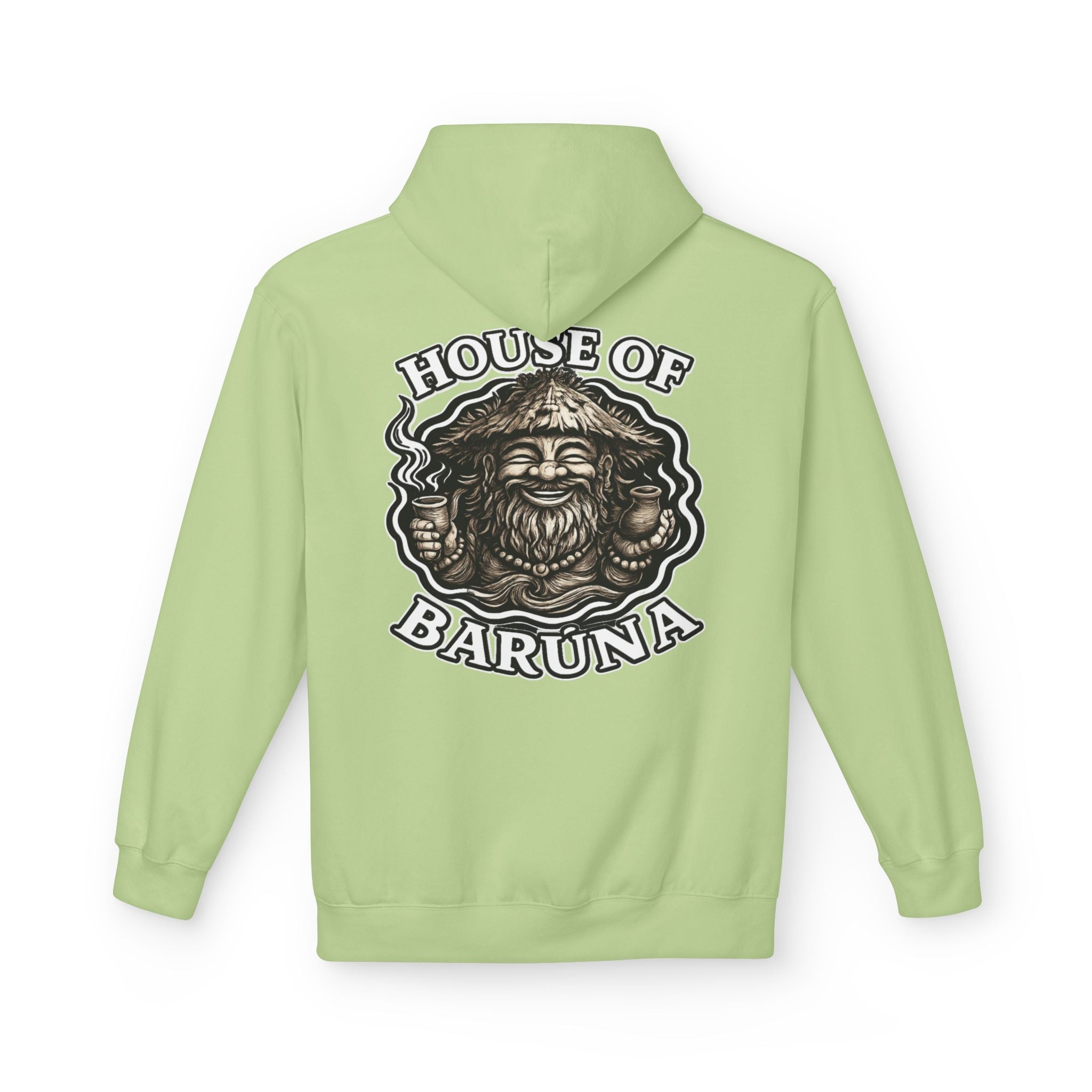 House of Baruna Men's Premium Surf Hoodie – Vintage Australian Coastal Campfire Style