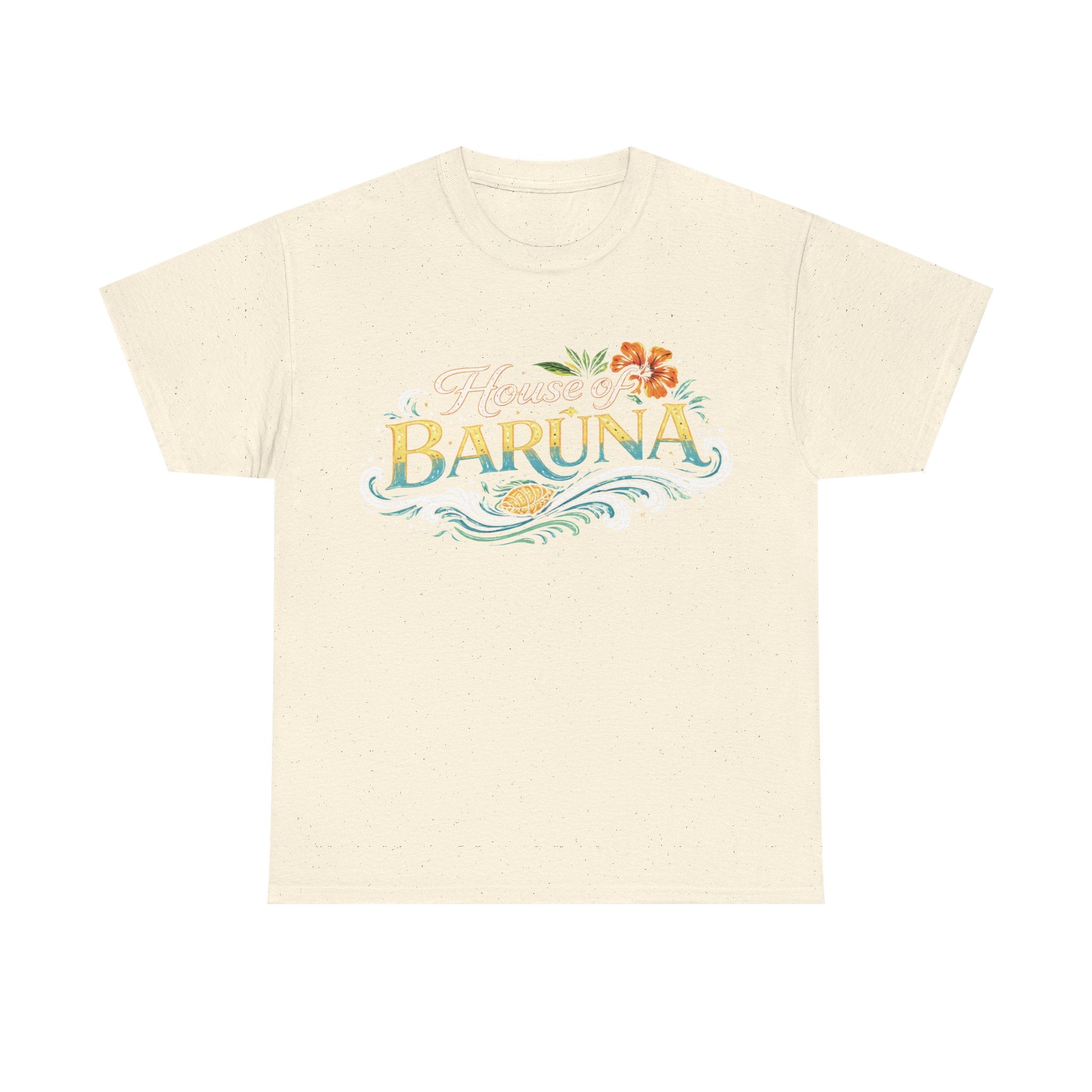 House of Baruna Woman’s Coastal Graphic Tee - Summer Surf T'shirt