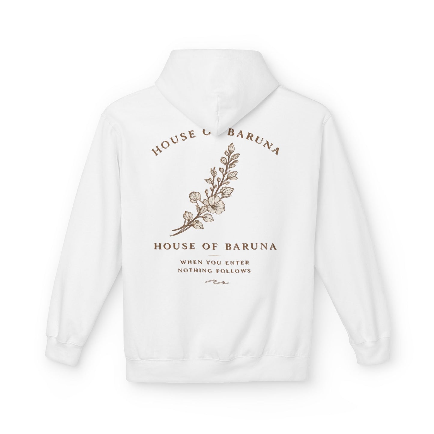 'House of Baruna' Floral Hoodie