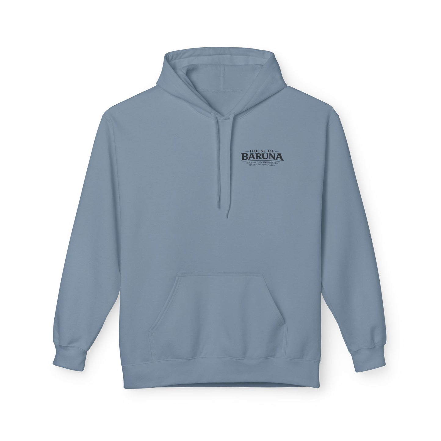 House of Baruna Men's Premium Surf Hoodie – Vintage Australian Coastal Campfire Style