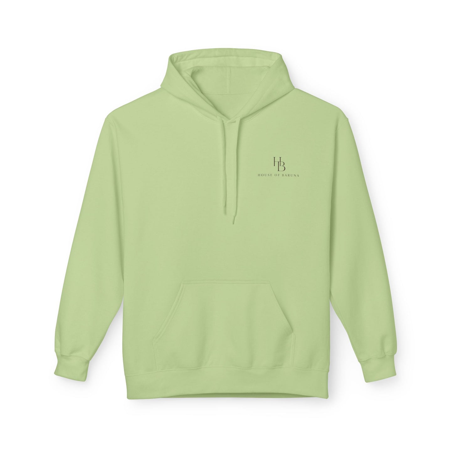 House of Baruna HB Logo Hoodie — Minimalist Luxury Pullover