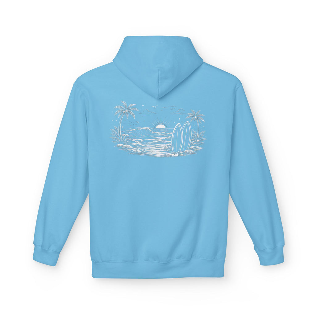 House of Baruna Woman's Surf Paradise Palm Beach Hoodie