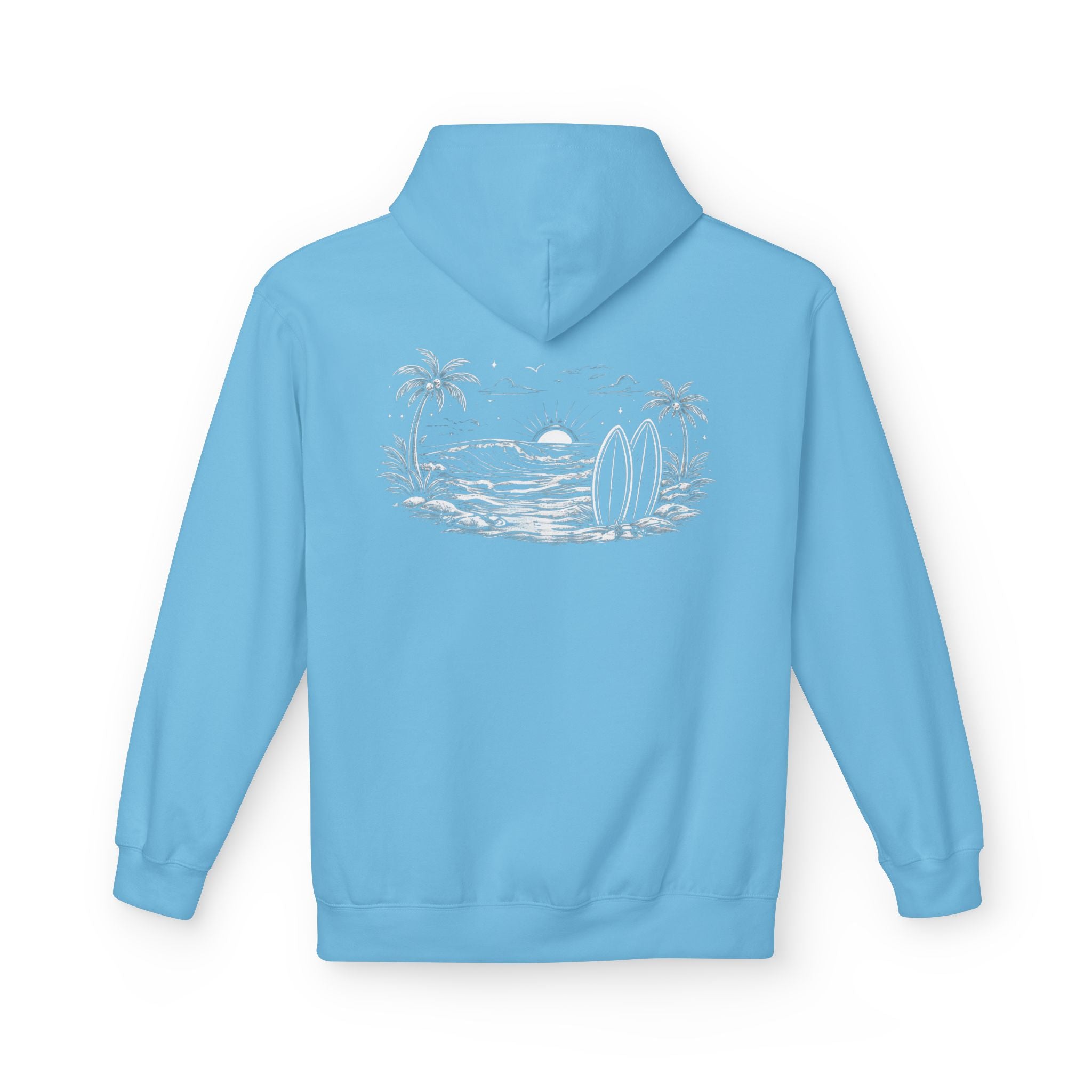 House of Baruna Woman's Surf Paradise Palm Beach Hoodie