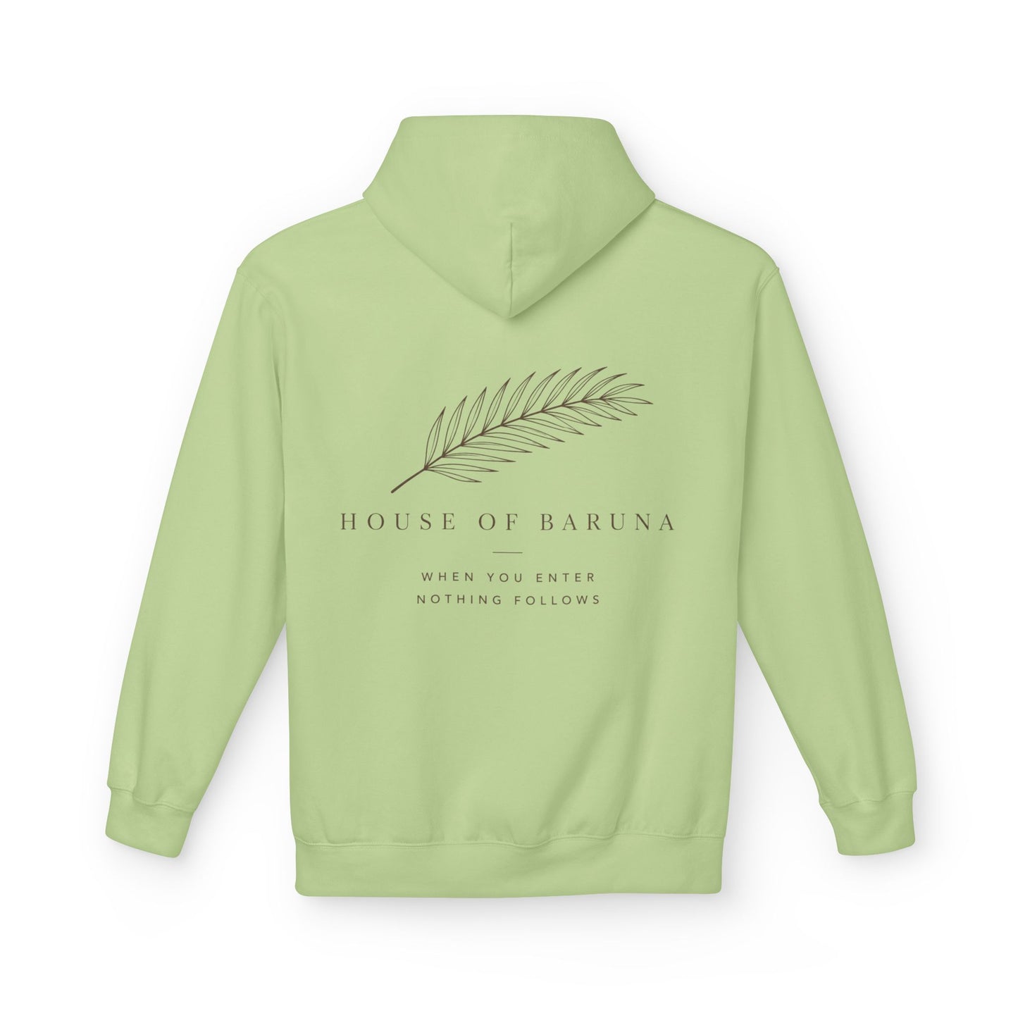 'House of Baruna' Palm Leaf Hoodie
