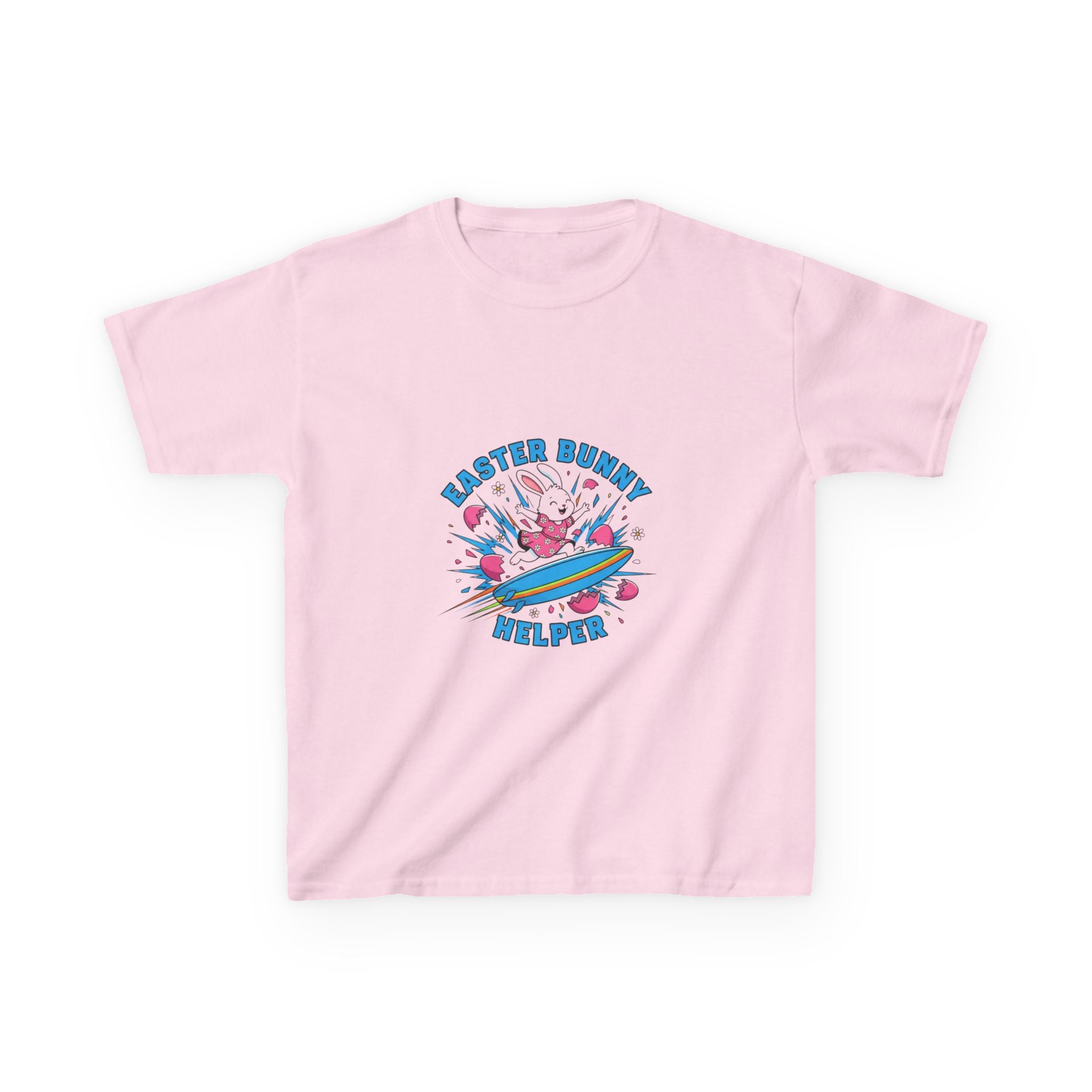 Easter Bunny Helper Kids Tee — Cute Spring Easter Egg Hunt Shirt