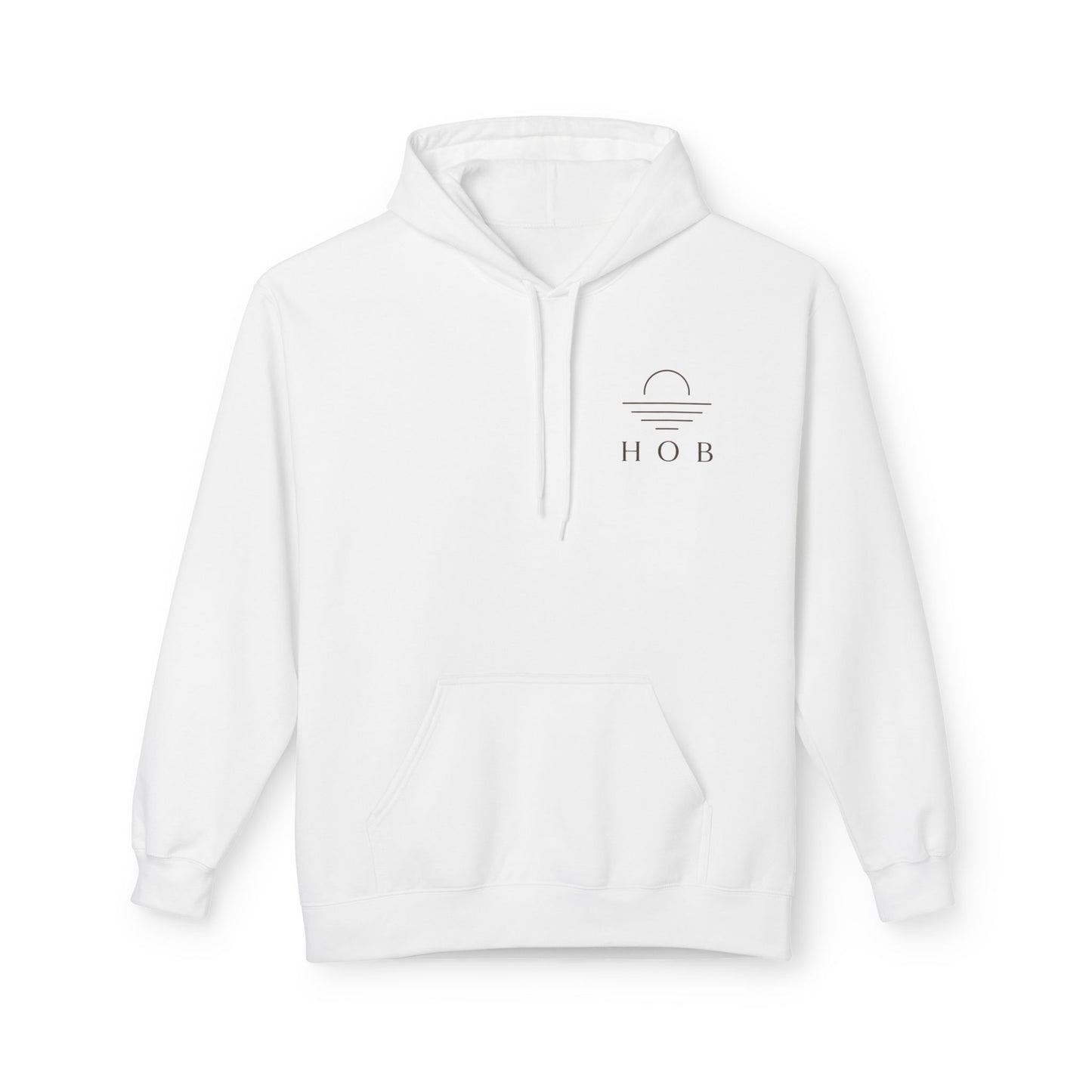 House of Baruna Hoodie — Elegant Monochrome Streetwear
