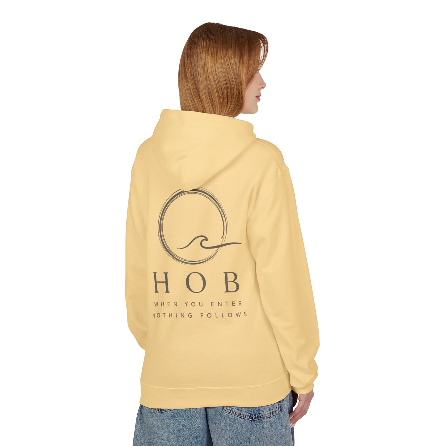 HOB Wave Hoodie — "When You Enter, Nothing Follows"