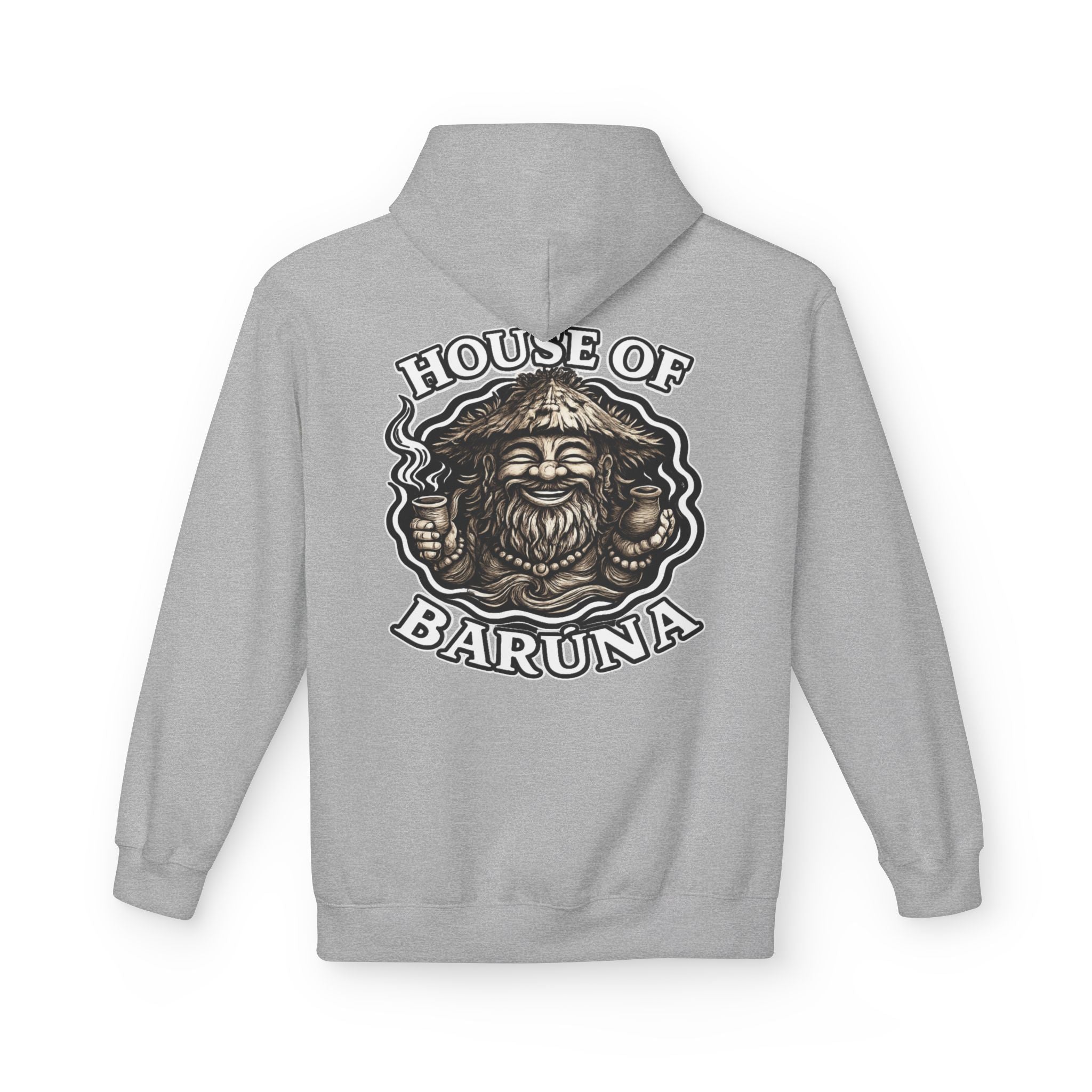 House of Baruna Men's Premium Surf Hoodie – Vintage Australian Coastal Campfire Style