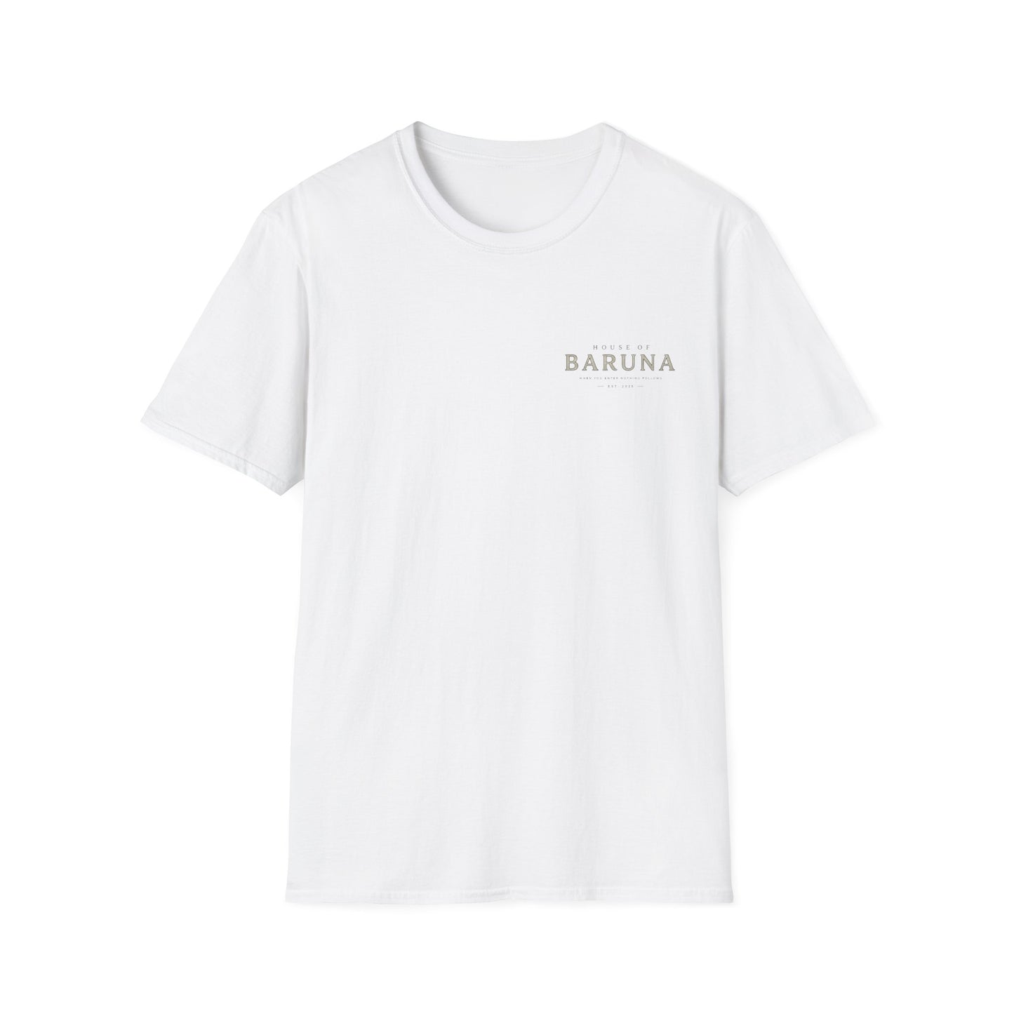 Baruna Minimal Logo T‑Shirt — Casual Graphic Tee