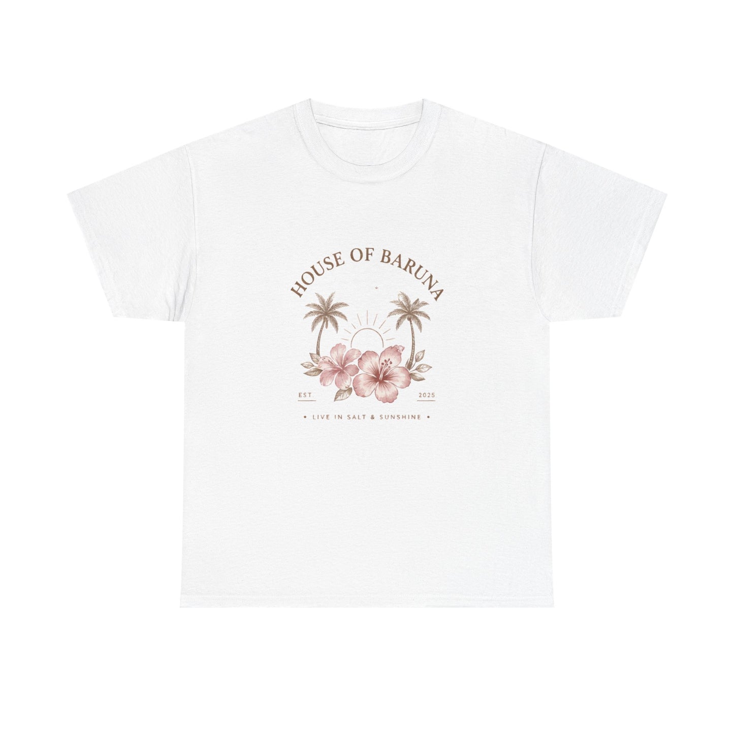 "House of Baruna" Tropical Floral T'Shirt