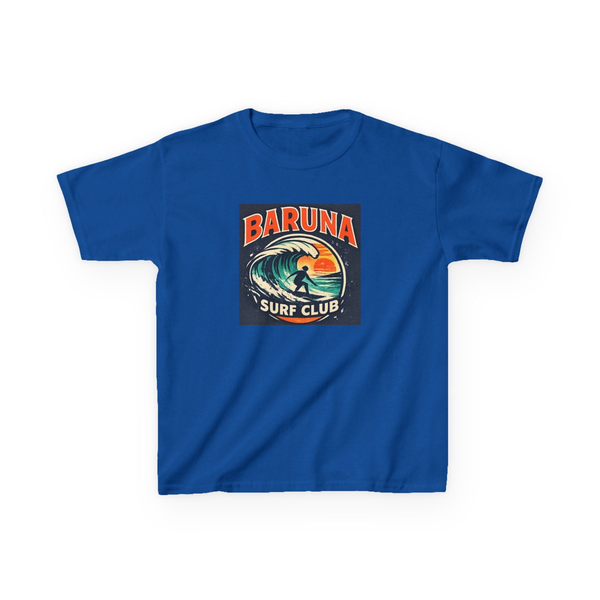 House of Baruna Kids Surf Club T-Shirt - Vintage Wave Graphic Tee