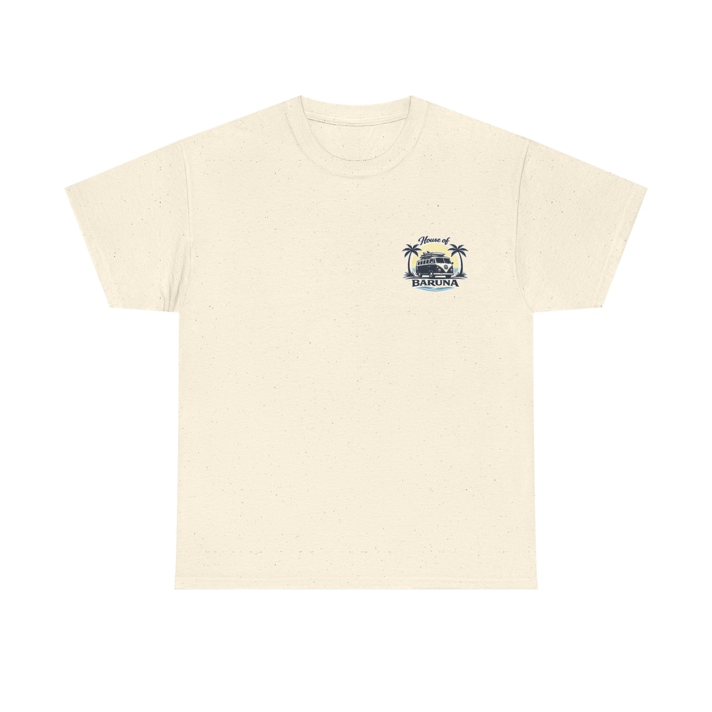 House of Baruna Men's Surf Tee – Vintage Kombi Beach T-Shirt