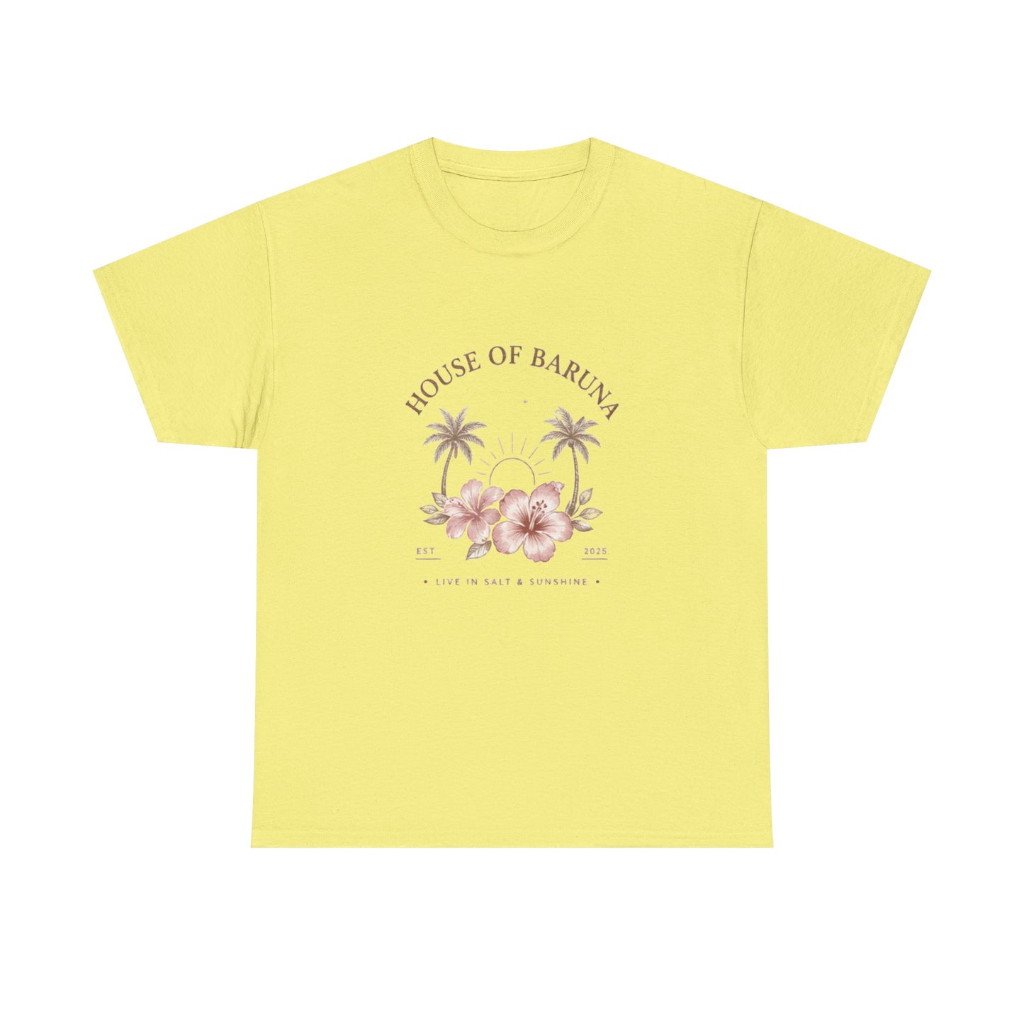 "House of Baruna" Tropical Floral T'Shirt