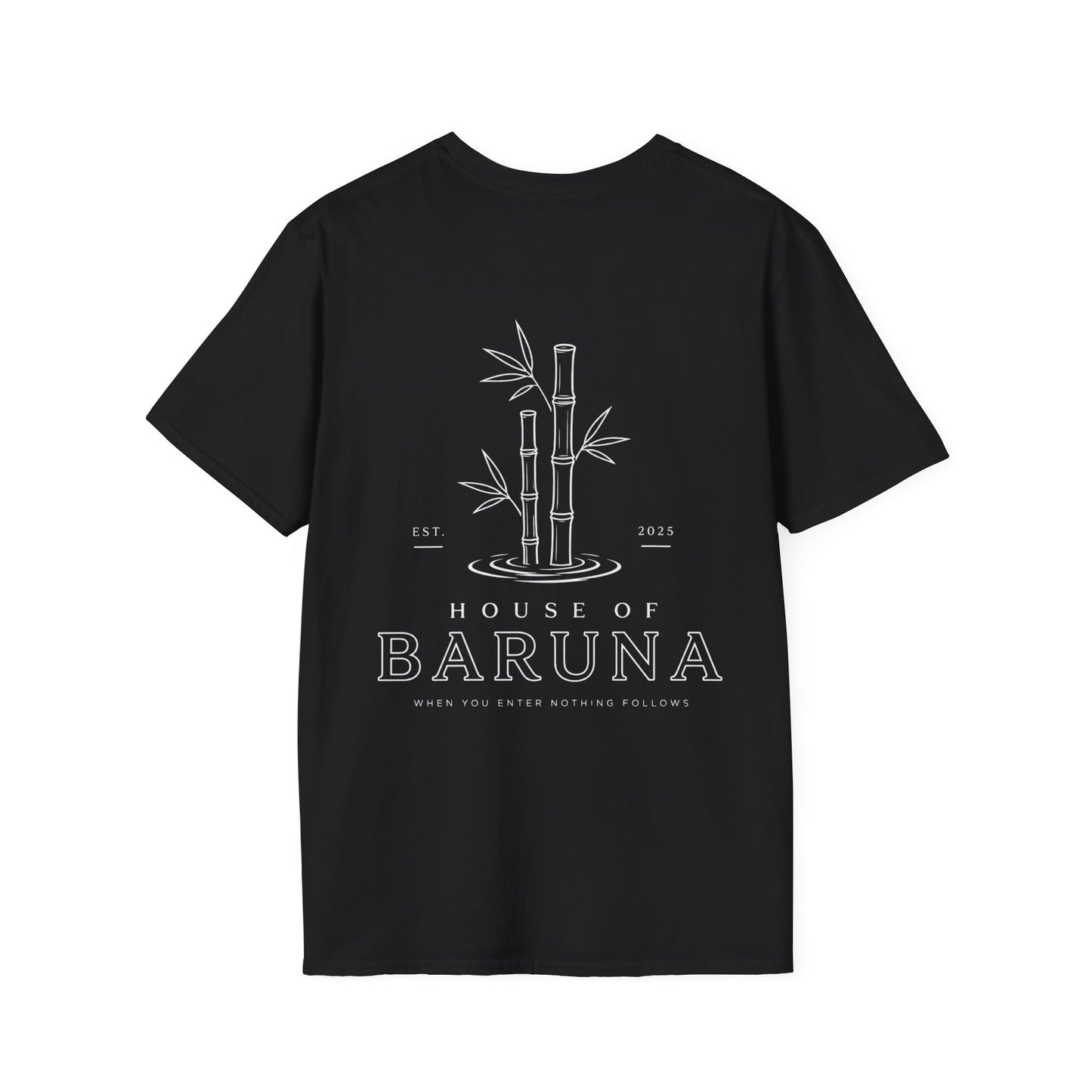 Baruna Minimal Logo T‑Shirt — Casual Graphic Tee