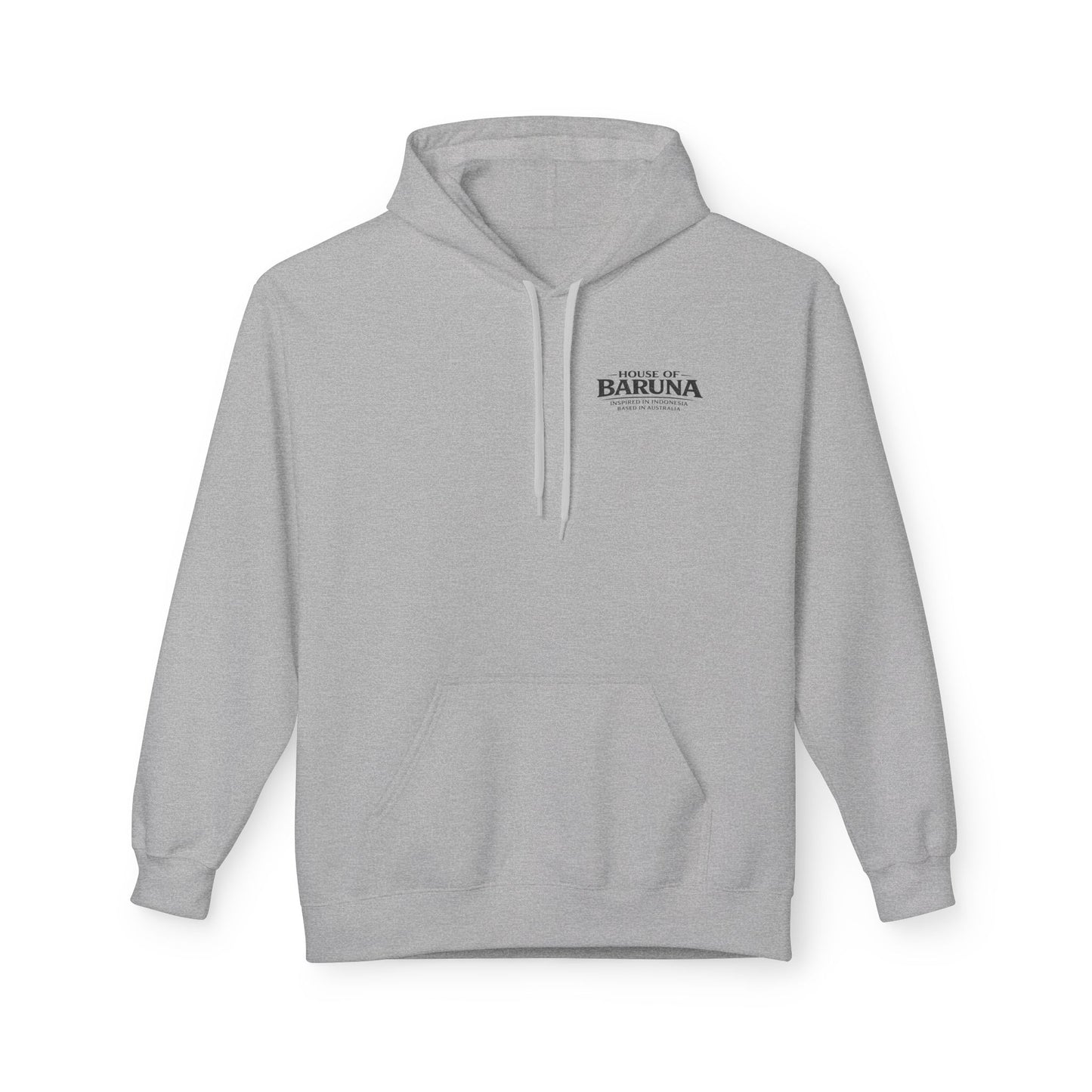 House of Baruna Men's Premium Surf Hoodie – Vintage Australian Coastal Campfire Style