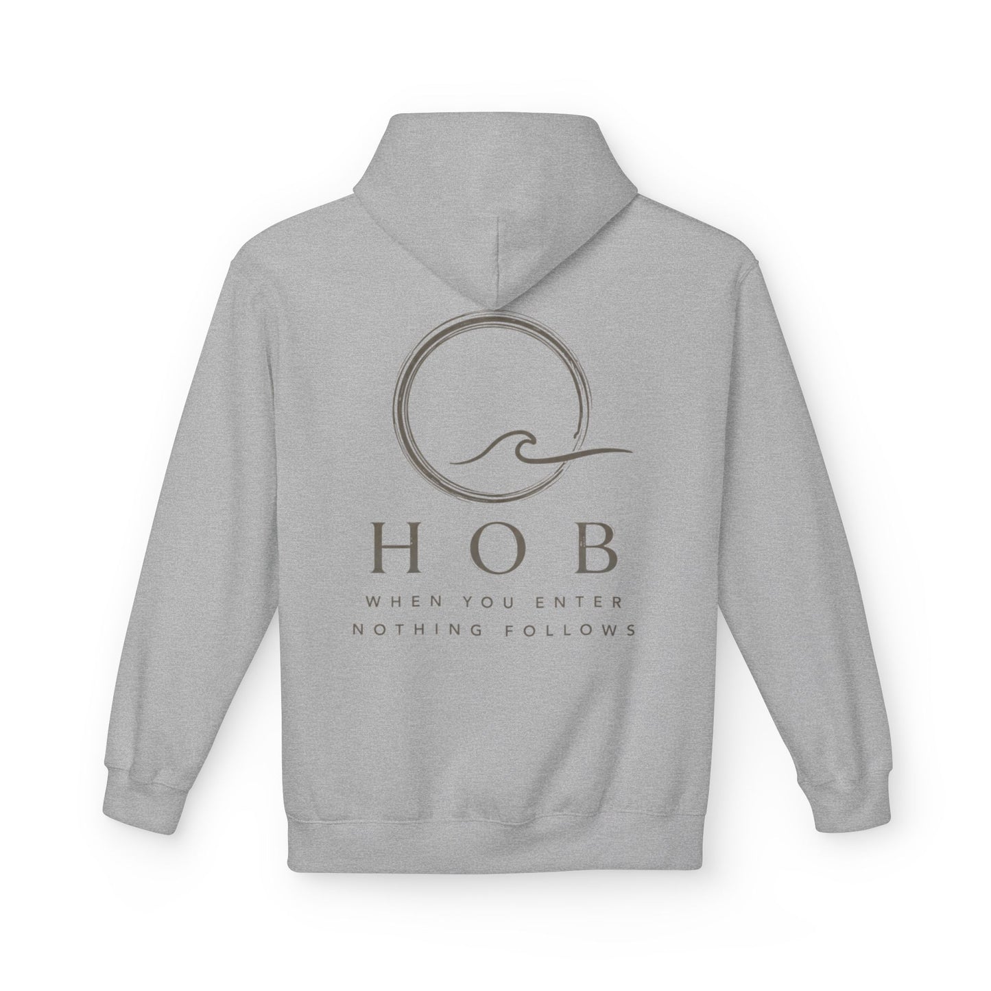 HOB Wave Hoodie — "When You Enter, Nothing Follows"