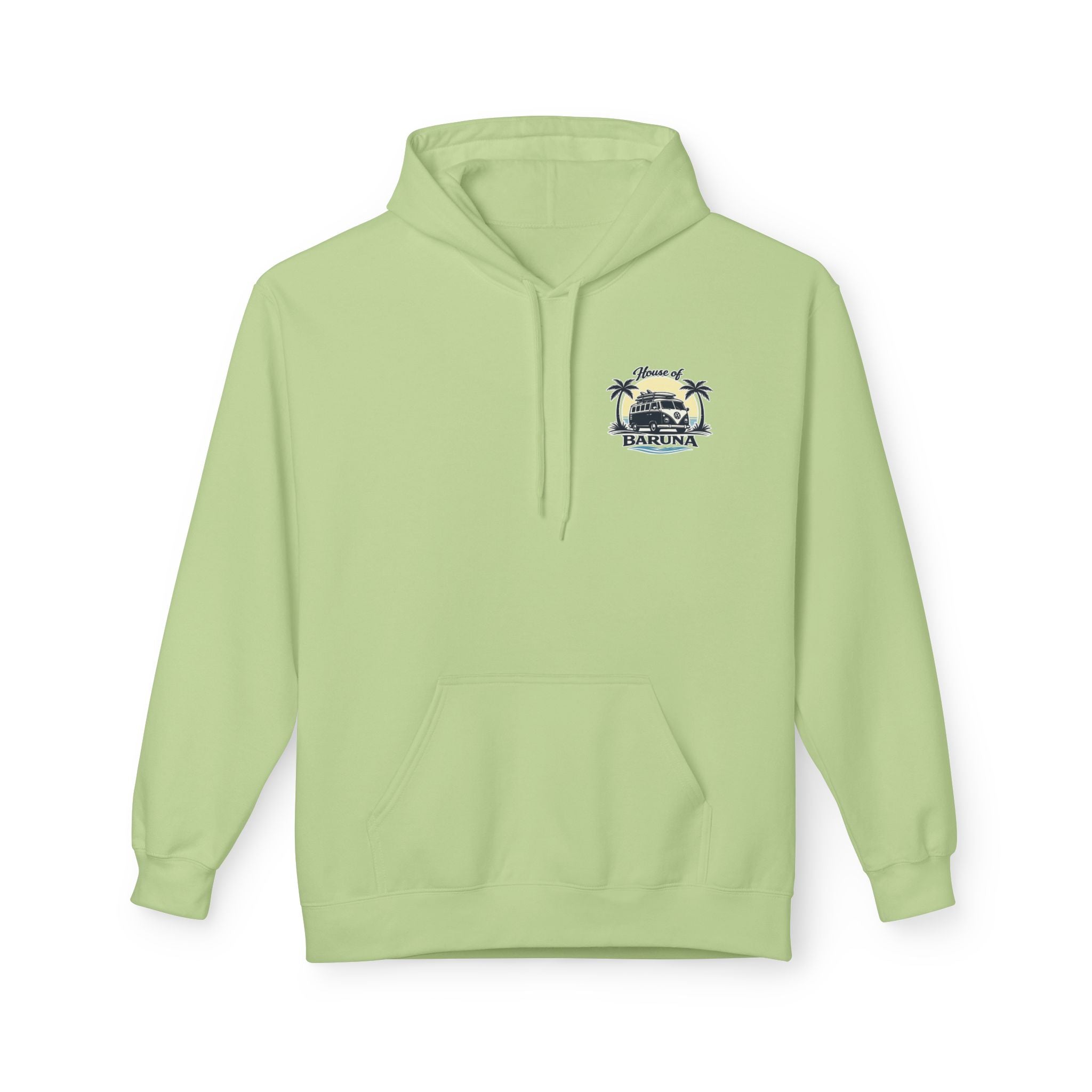 House of Baruna Woman's Surf Van Hoodie — Beach Retro Pullover