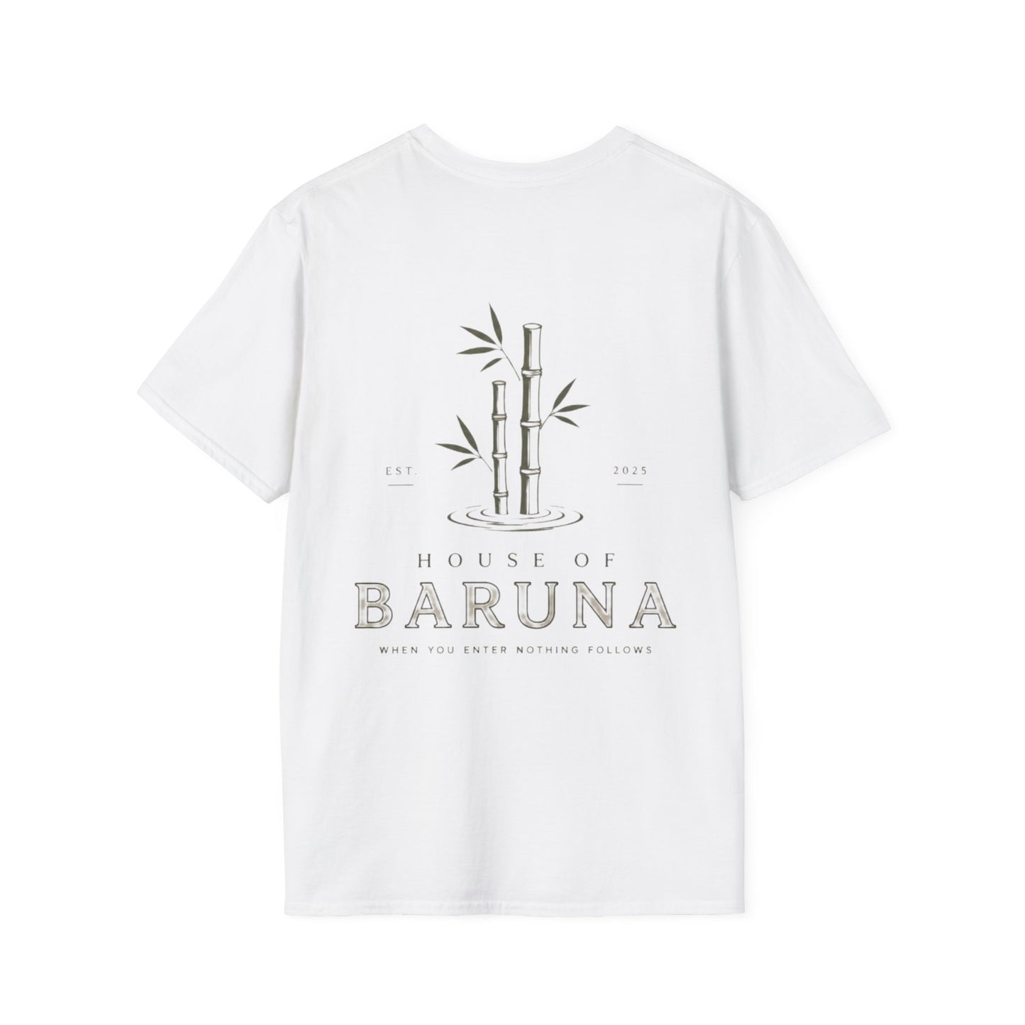 Baruna Minimal Logo T‑Shirt — Casual Graphic Tee