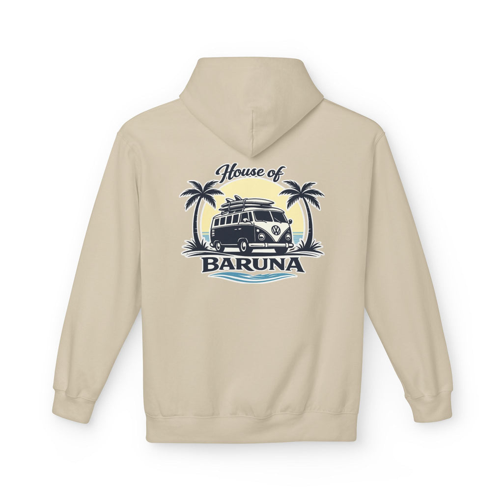 House of Baruna Woman's Surf Van Hoodie — Beach Retro Pullover
