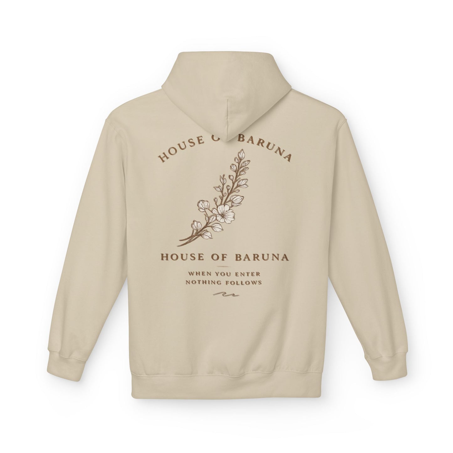 'House of Baruna' Floral Hoodie