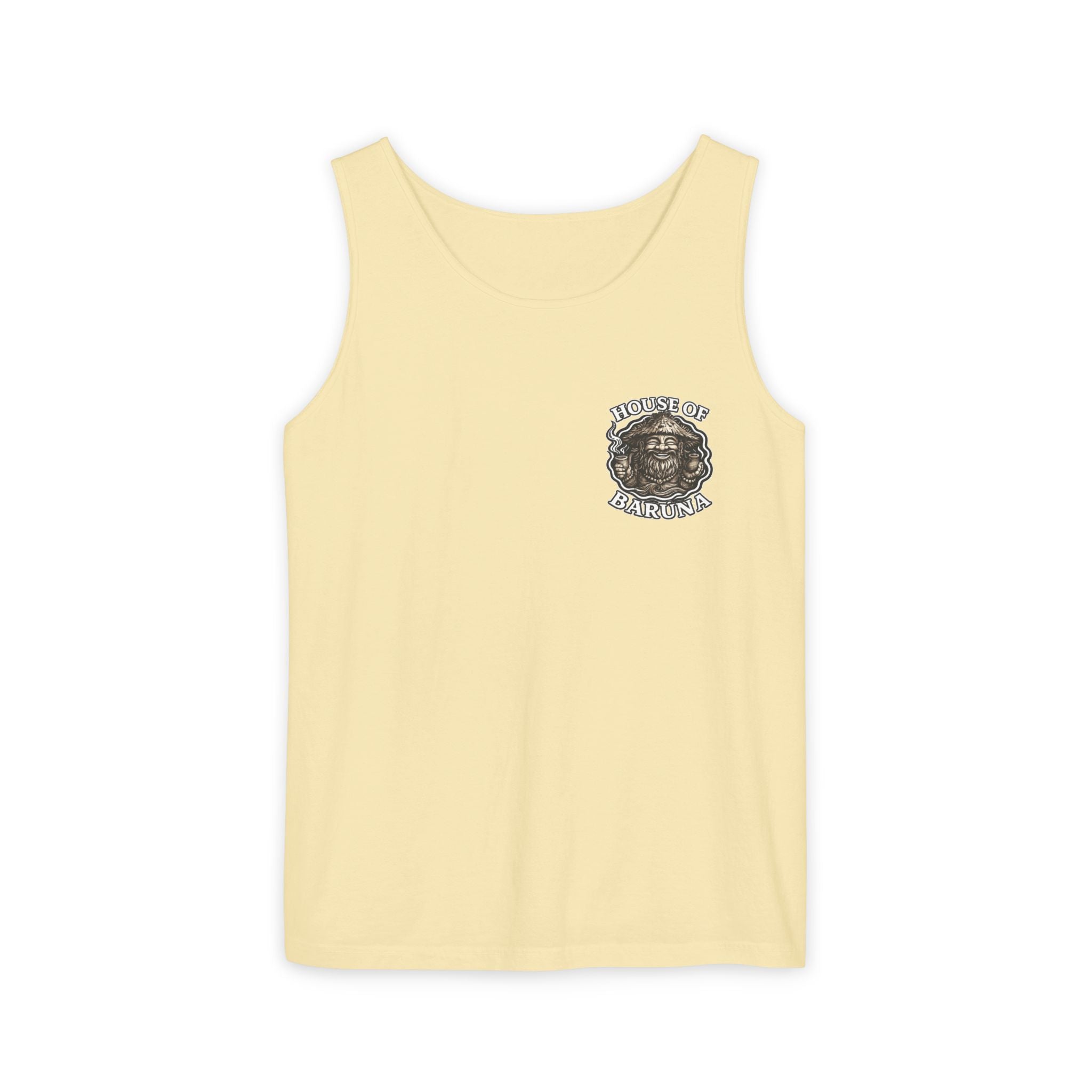 House of Baruna Men's Classic Crest Singlet – Premium Surf & Beach Tank Top