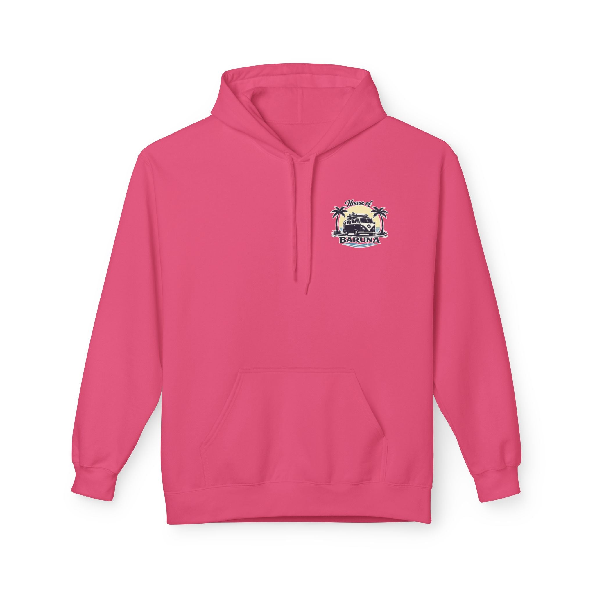 House of Baruna Woman's Surf Van Hoodie — Beach Retro Pullover