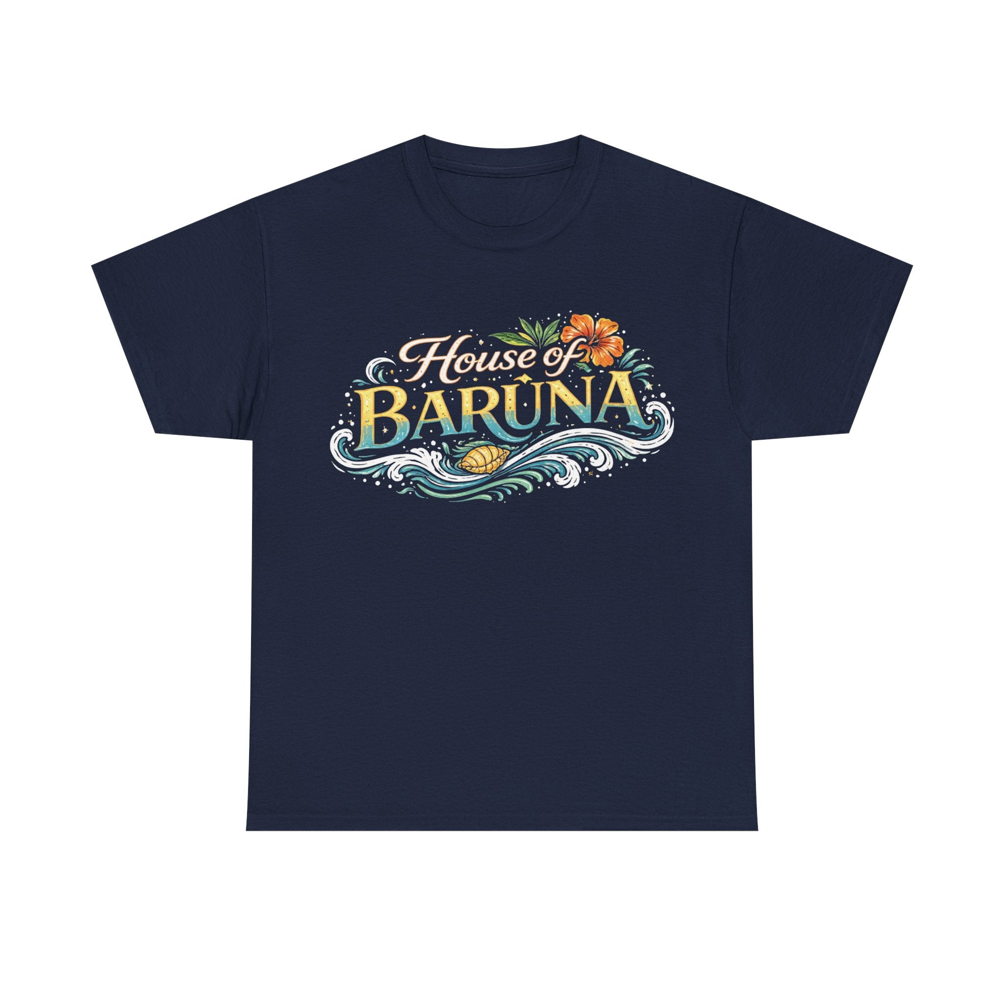 House of Baruna Woman’s Coastal Graphic Tee - Summer Surf T'shirt