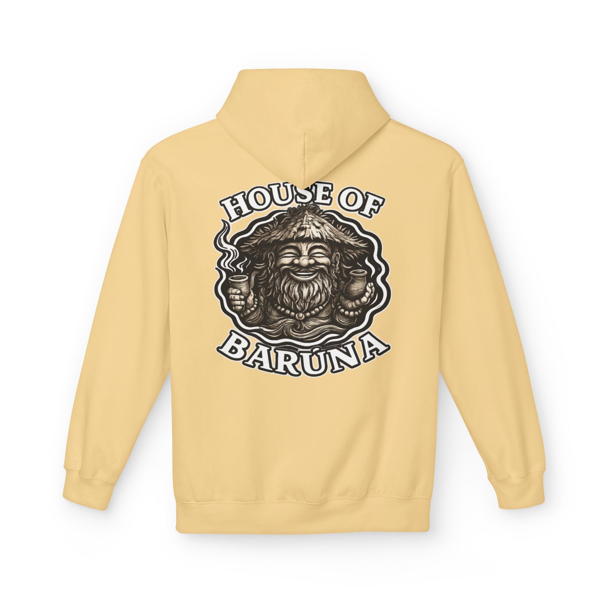 House of Baruna Men's Premium Surf Hoodie – Vintage Australian Coastal Campfire Style