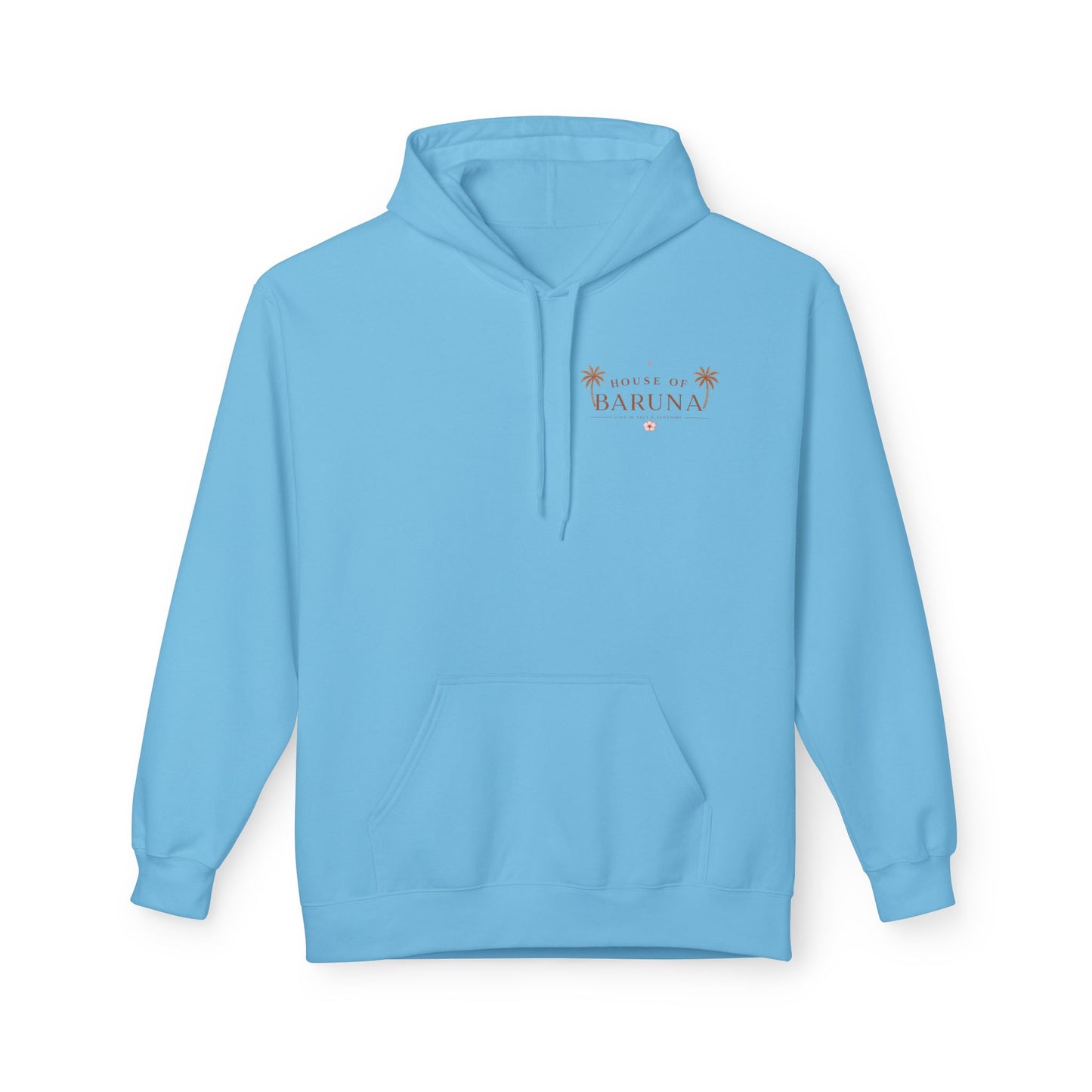House of Baruna Tropical Floral Sunset Woman's Hoodie