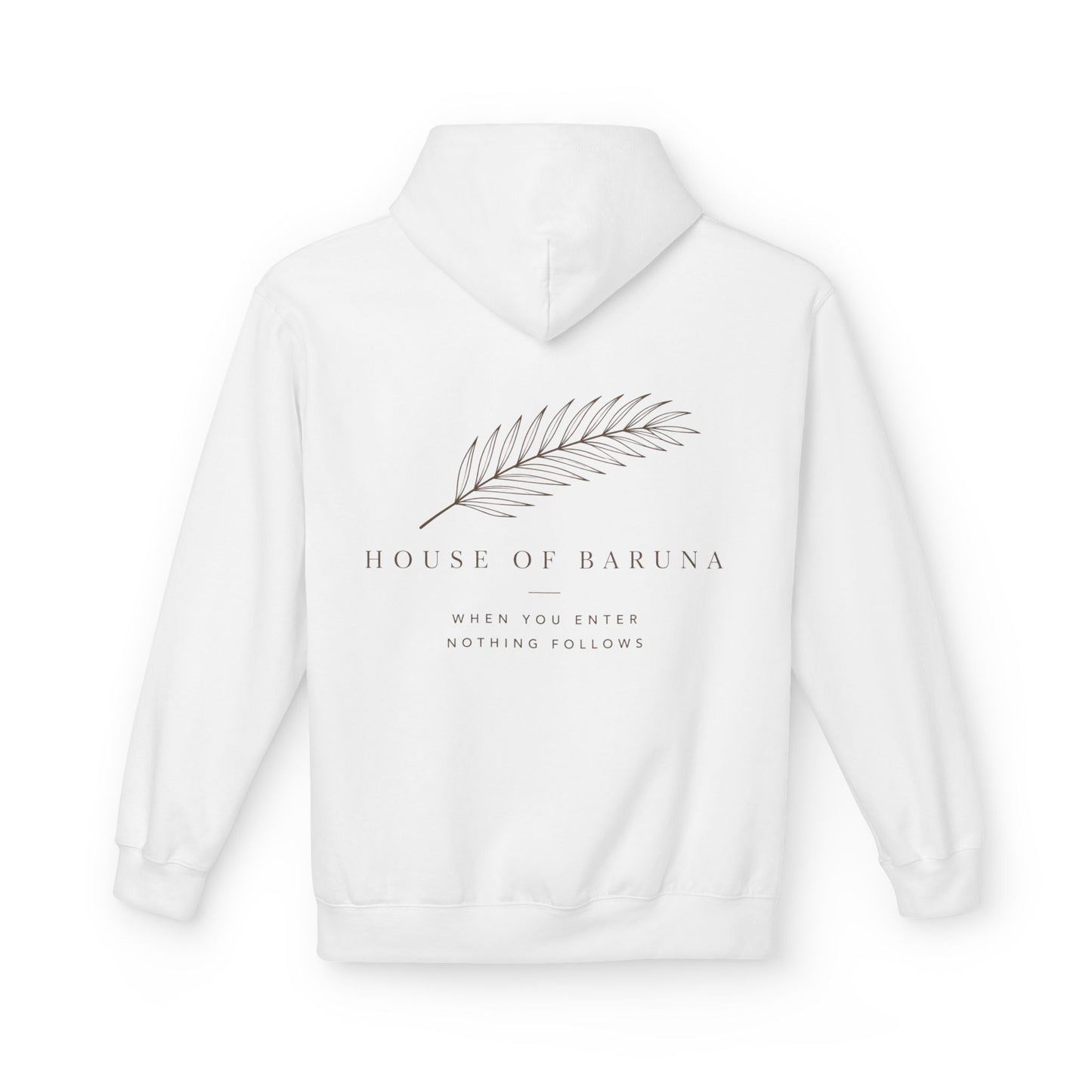 'House of Baruna' Palm Leaf Hoodie