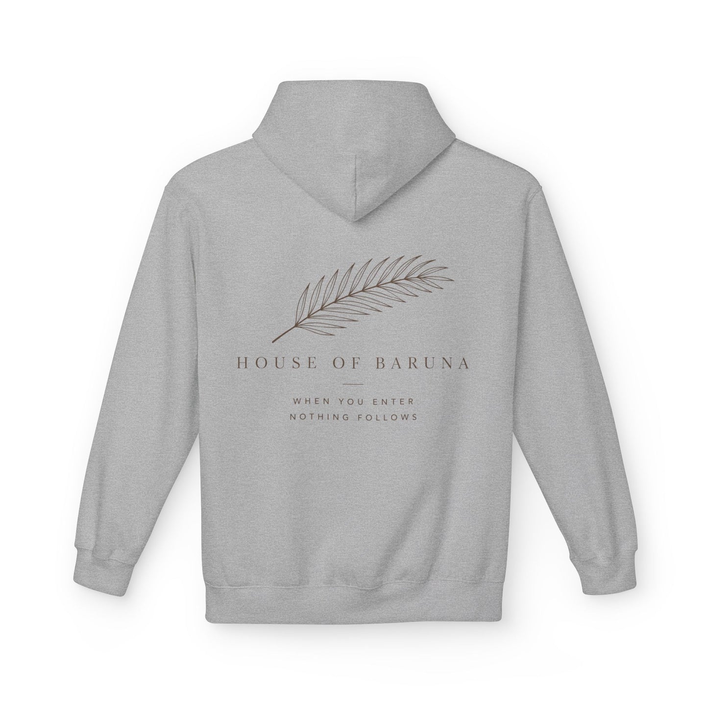'House of Baruna' Palm Leaf Hoodie