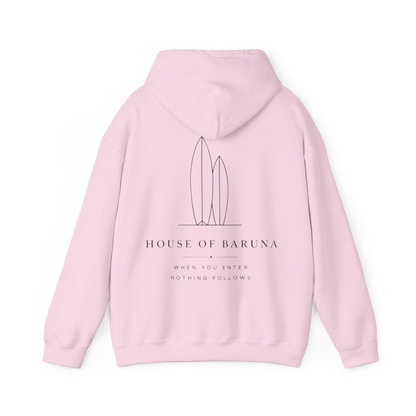 House Of Baruna Surfboard Minimalist Hoodie