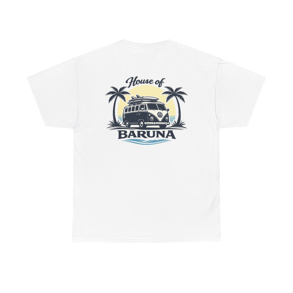House of Baruna Men's Surf Tee – Vintage Kombi Beach T-Shirt