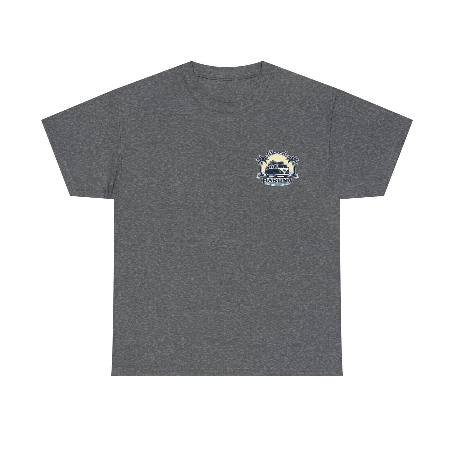 House of Baruna Men's Surf Tee – Vintage Kombi Beach T-Shirt