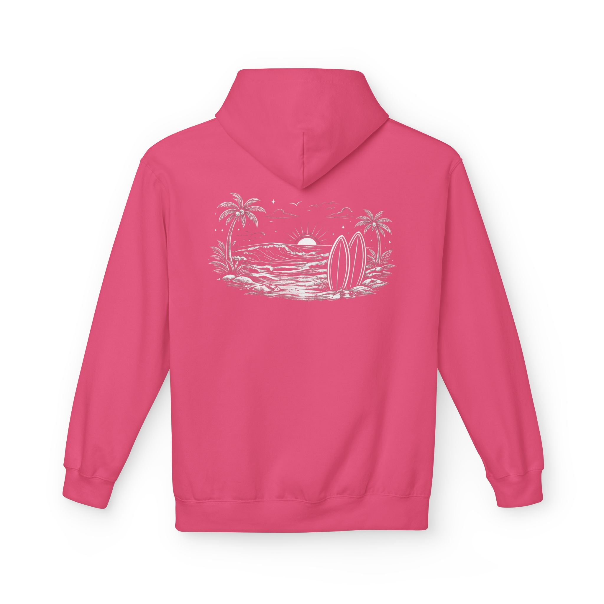House of Baruna Woman's Surf Paradise Palm Beach Hoodie