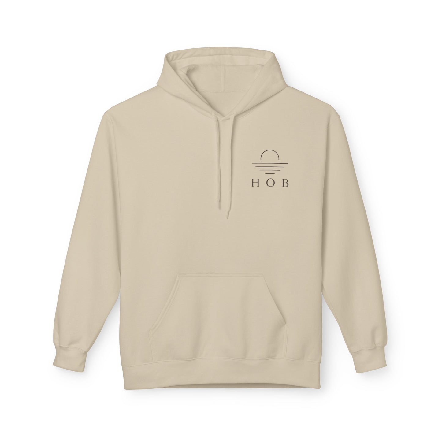 House of Baruna Hoodie — Elegant Monochrome Streetwear