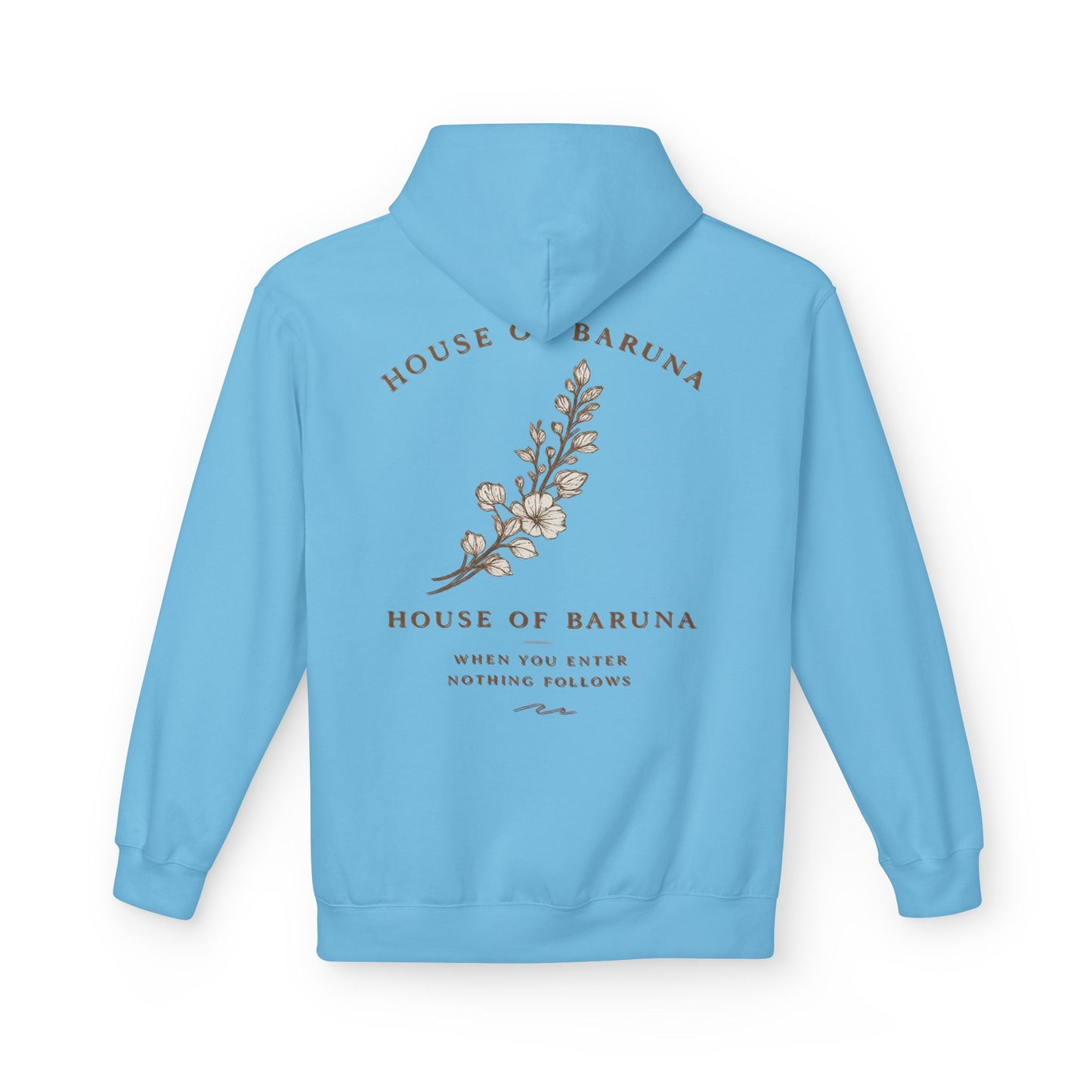 'House of Baruna' Floral Hoodie