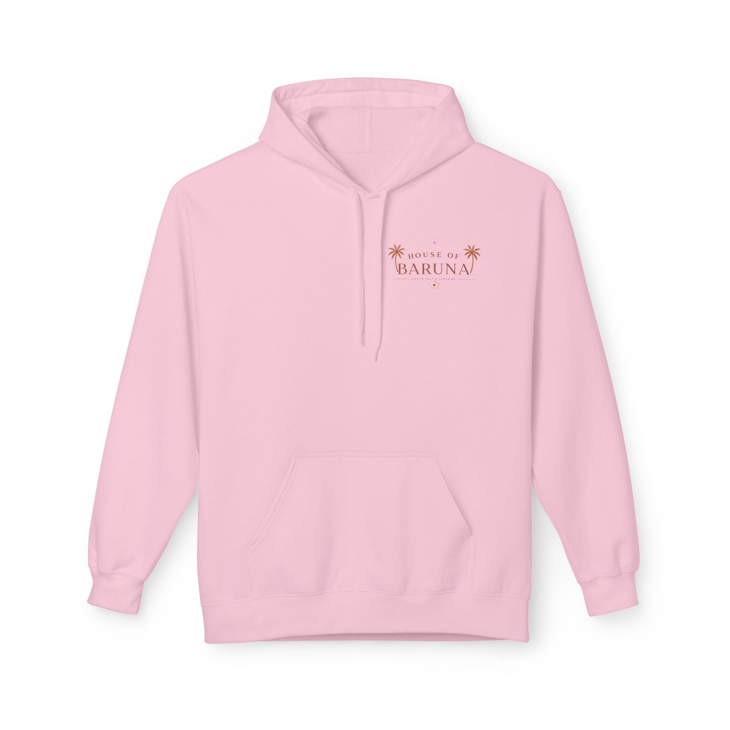House of Baruna Tropical Floral Sunset Woman's Hoodie