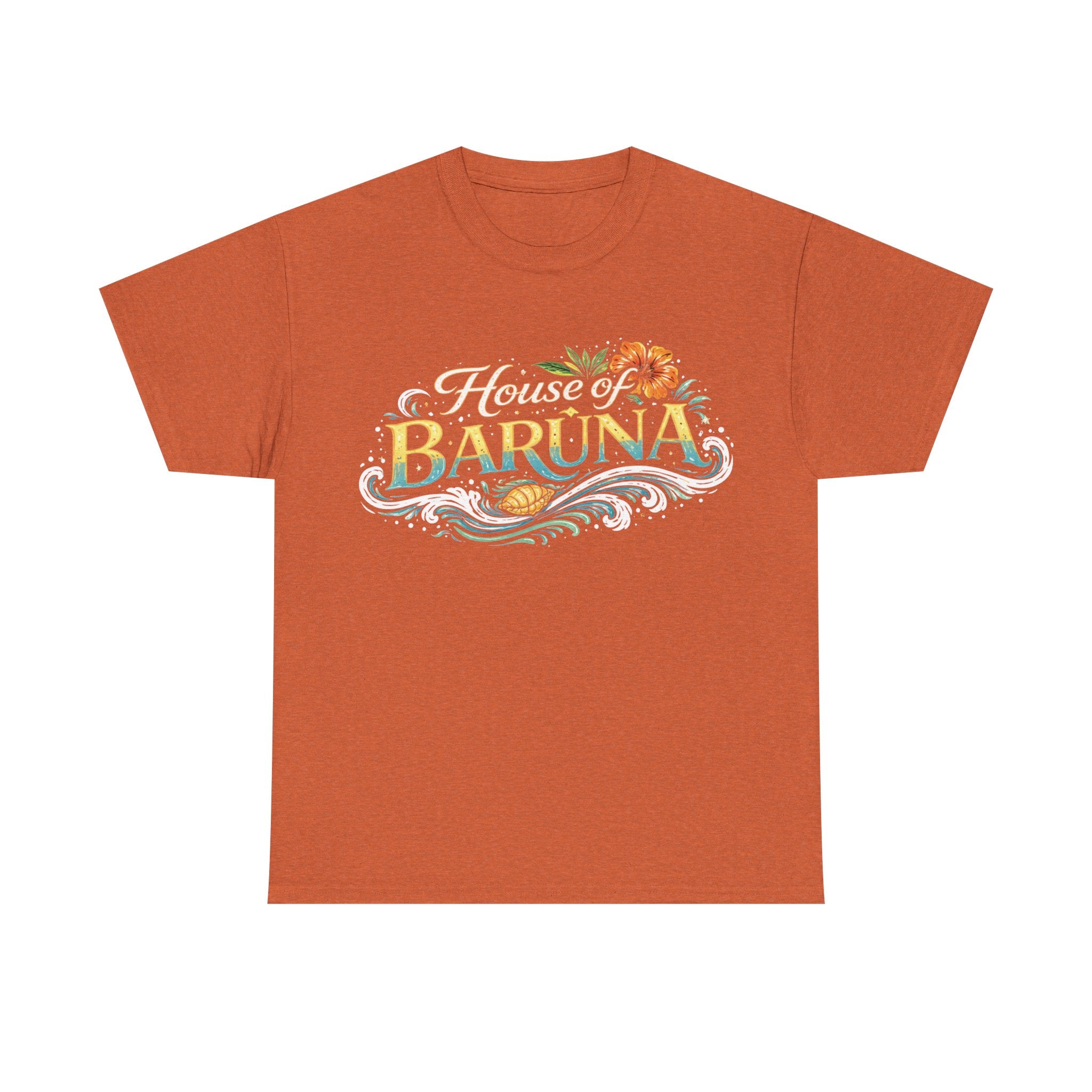 House of Baruna Woman’s Coastal Graphic Tee - Summer Surf T'shirt
