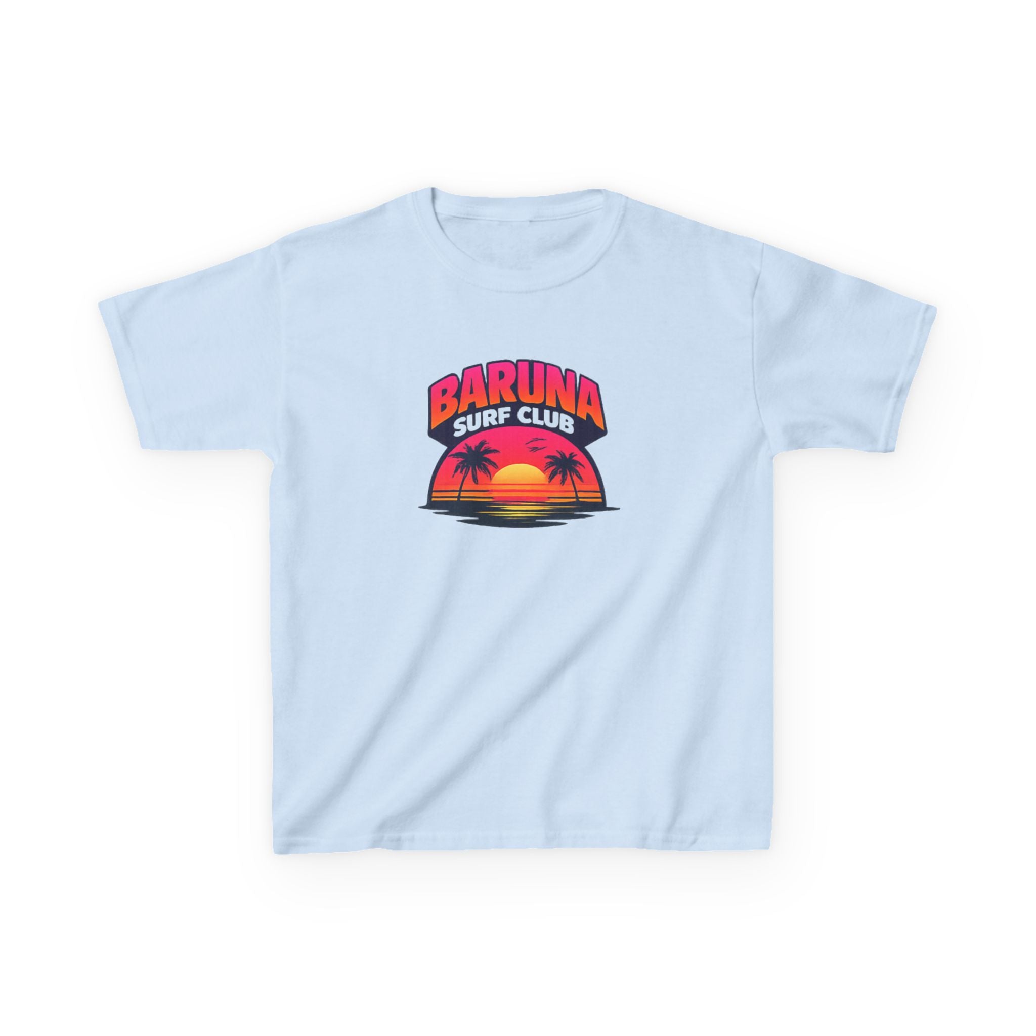 House of Baruna Kid's T'shirt — "Baruna Surf Club" Sunset Graphic Tee