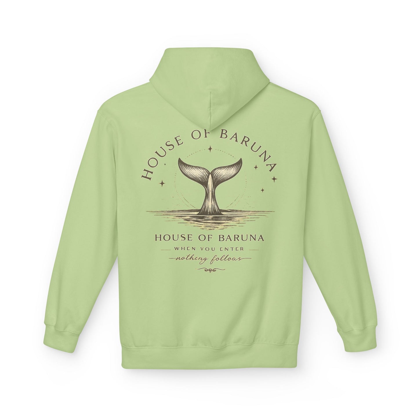 House Of Baruna Whale Vintage Surf Hoodie