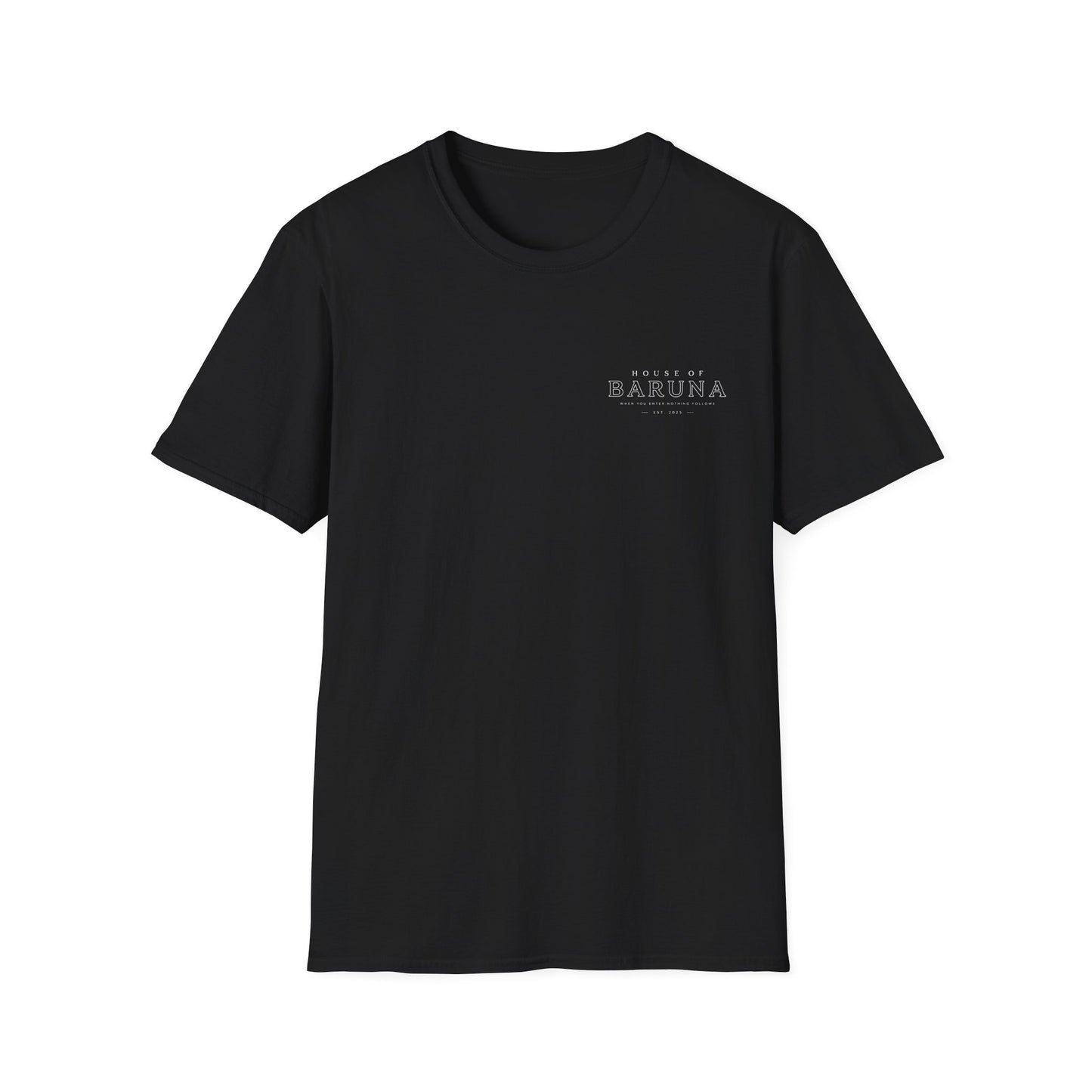 Baruna Minimal Logo T‑Shirt — Casual Graphic Tee