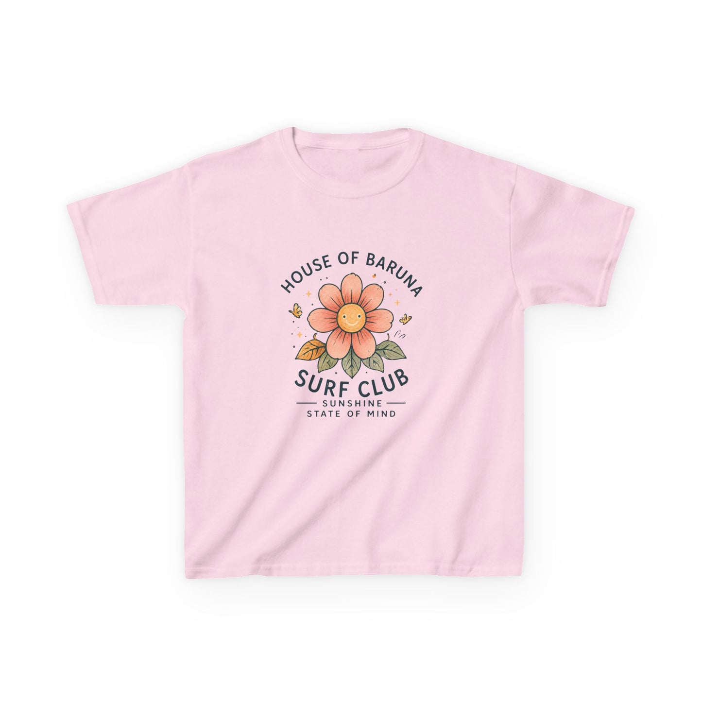 'House of Baruna' Floral  Kid's  Surf ClubTee